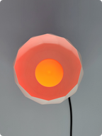 Aurora Coral Lamp