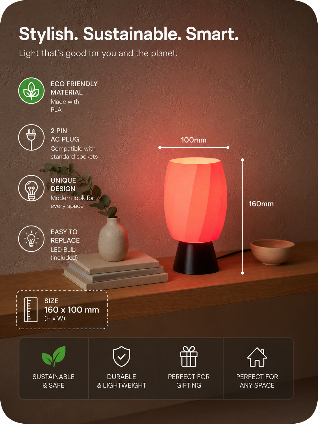 Aurora Coral Lamp