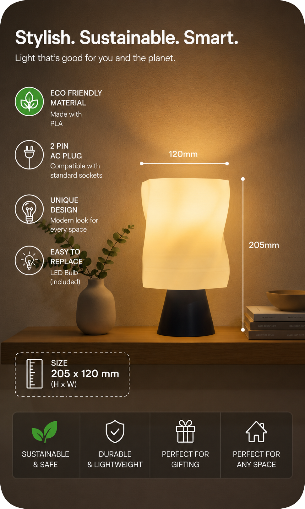 Serenity Drape Lamp