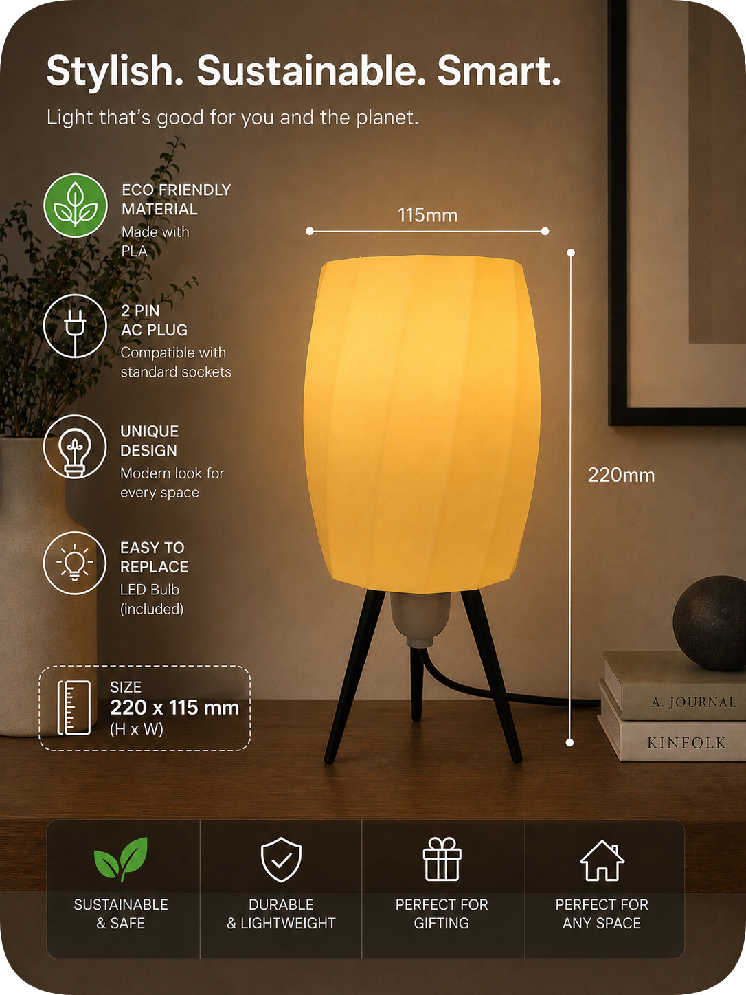 Atelier Tripod Lamp